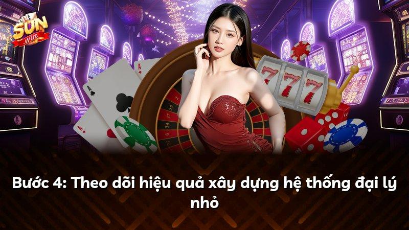 Bước 4: Theo dõi hiệu quả xây dựng hệ thống đại lý nhỏ
