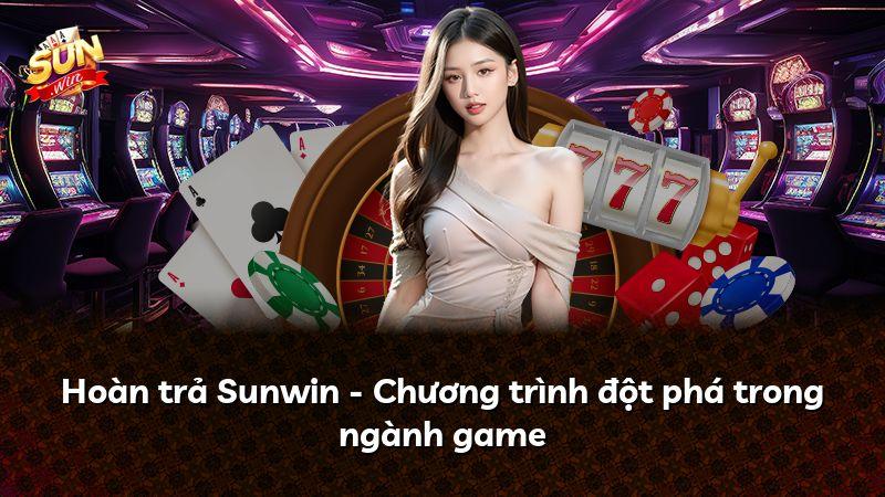 Hoàn trả Sunwin - Chương trình đột phá trong ngành game