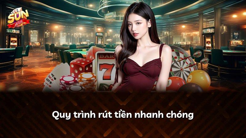 Quy trình rút tiền nhanh chóng